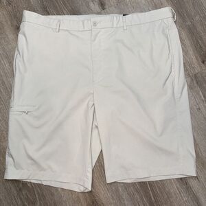 Greg Norman‎ Shorts Mens 40 Beige Khaki Chino Golf